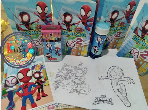 10 Libros Para Colorear Personalizados + Crayolas - Imagen 7