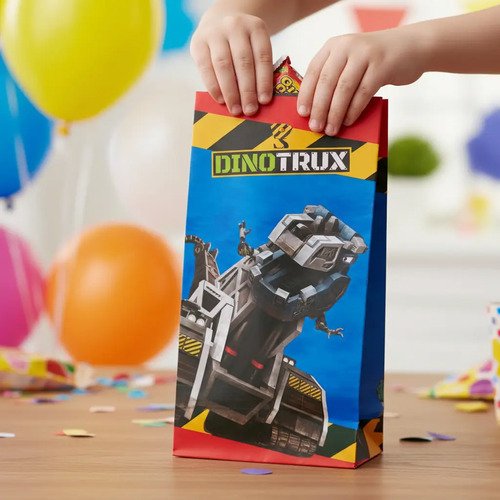 Bolsitas Sorpresa Personalizadas Dinotrux Kotillonk - Imagen 3