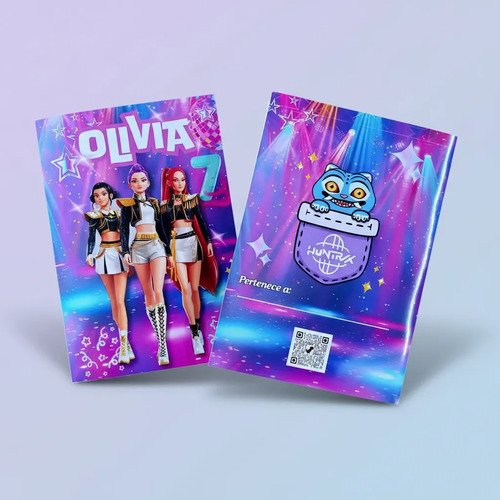 Souvenir Libreta Personalizada Cumpleaños Kpop - Imagen 2