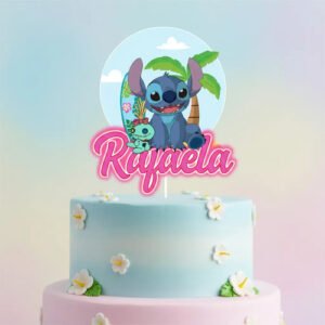 Stiich Cake Topper Adorno Para Tortas Personalizados Agua Stiich