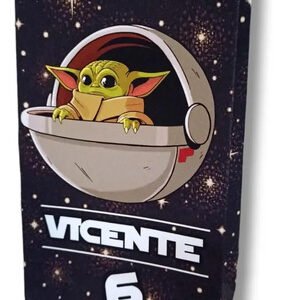 Bolsitas Baby Yoda Dark X 10 Unidades - Sorpresita Bolsa