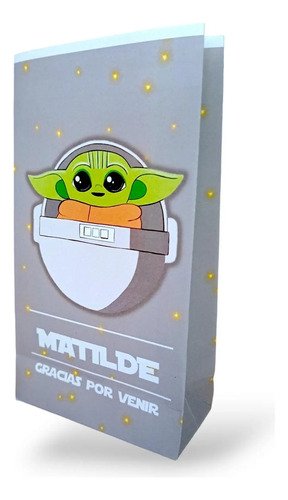 Bolsitas Baby Yoda X 10 Unidades - Sorpresita Bolsa