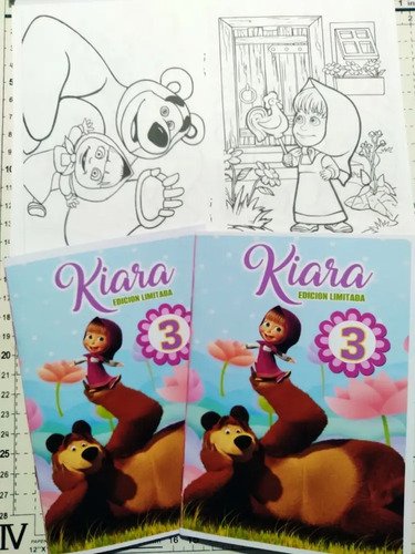 20 Libros Para Colorear Personalizados Souvenir- Kotillonk - Imagen 6