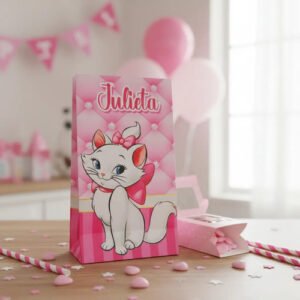 10 Bolsas Golosineras/sorpresitas Personalizadas Gata Marie