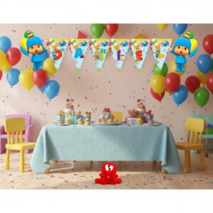 Pocoyo Banderín Cartel, Nombre Pocoyo