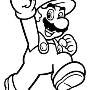 Kit Imprimible Mario 100 Laminas Hojas Para Colorear Pintar