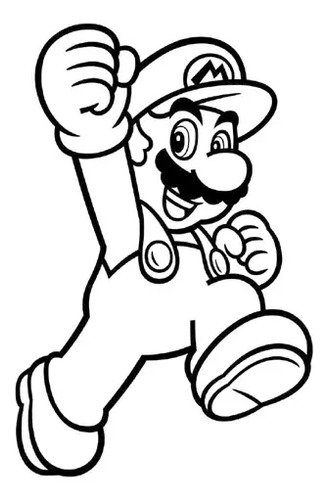 Kit Imprimible Mario 100 Laminas Hojas Para Colorear Pintar