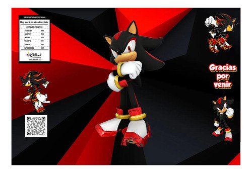 10 Bolsas Sorpresitas Personalizadas Sonic Dark 2 Sonic Dark - Imagen 5
