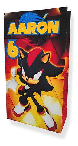 10 Bolsas Sorpresitas Personalizadas Sonic Dark 2 Sonic Dark