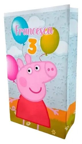 Bolsas Peppa Para Sorpresitas O Souvenirs X10 - K Peppa Pig