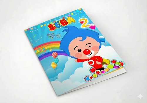 Libros Para Colorear Personalizados Sorpresita Plim Plim