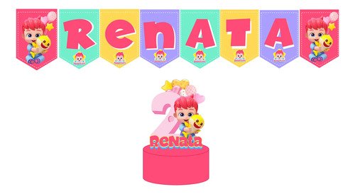 Pack Cotillón Decoración Cumpleaños Bb Finn K