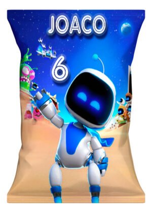 Bolsas Para Sorpresitas Chips Bags Astro Bot 10 Glossy