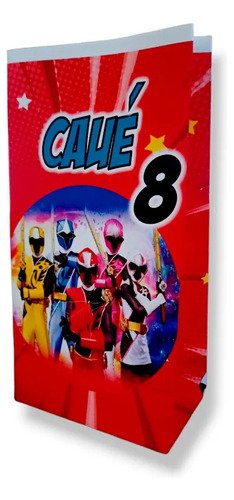 Bolsitas Power Ranger X 10 Unidades - Sorpresita Bolsa