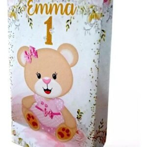 15 Bolsas Golosineras Cumpleaños Osita