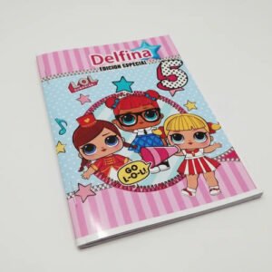24 Libros Para Colorear Souvenir Personalizados Tematica