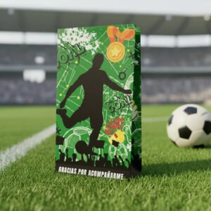 Bolsitas Para Cumpleaños De Futbol Verde X 10 Verde Musgo Futbol Verde