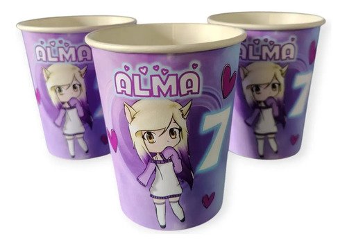 Vasos Descartables Cotillón Lyna Personalizable Lyna - Imagen 2