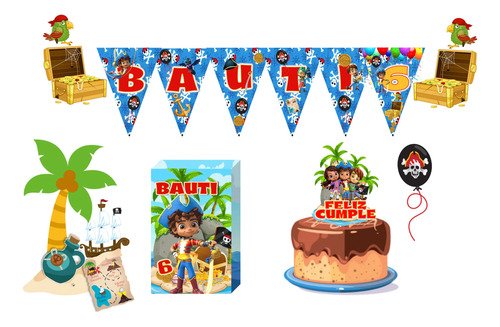 Kit Santiago De Los Mares, Fiesta 100% Artesanal-kotillonk - Imagen 4