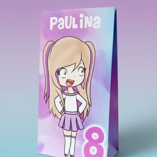 10 Bolsitas Sorpresita Personalizadas Lina V Allejos - Imagen 2