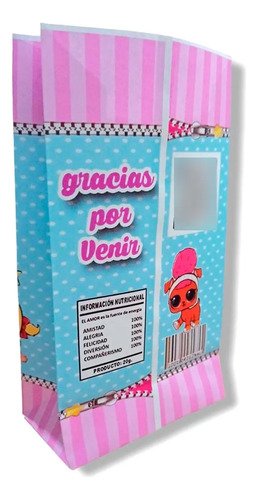 Bolsita Souvenir Fiesta Cumpleaños Regalo Lol Sorpresita - Imagen 2