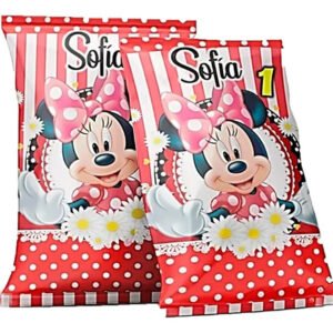Sorpresitas Bolsas Chips Bags *10 Unid - Kotillonk Minnie Minnie