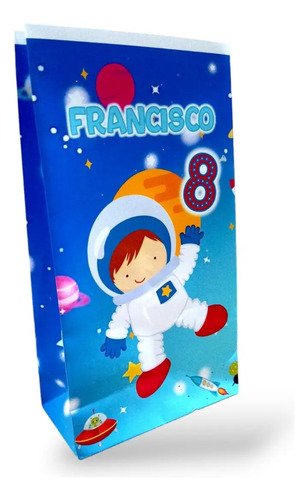 Bolsitas Astronauta X 10 Unid - Sorpresitas