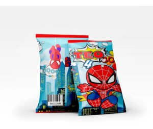 Bolsas Para Sorpresitas Chips Bags Spiderman 25 Unid- K