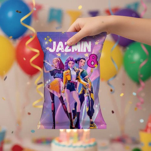 Bolsita Sorpresita Tipo Snack Guerreras Kpop 2 - Imagen 3