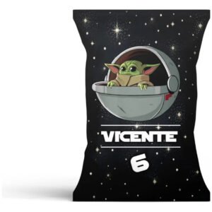 Bolsas Para Sorpresitas Chips Bags Baby Yoda X 25 Unid