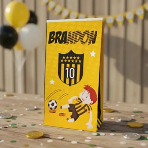 10 Bolsitas Sorpresita Personalizadas Futbol Kotillonk