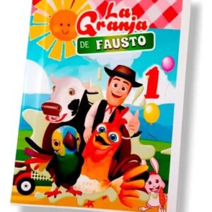 12 Libros Para Colorear + Crayolas Granja De Zenon- K Multicolor