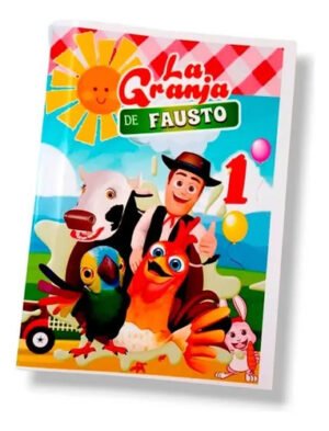 12 Libros Para Colorear + Crayolas Granja De Zenon- K Multicolor