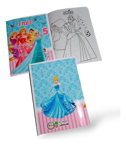 Libros Para Colorear Souvenir Sorpresitas Cumpleaños - Imagen 7