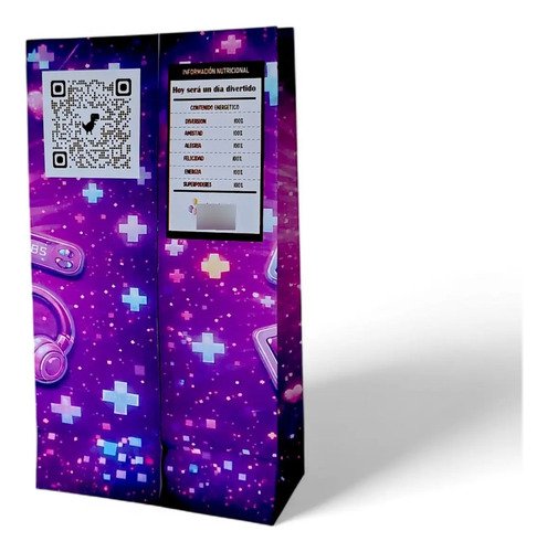 Sorpresitas Bolsa Golosineras Personalizadas Gamer Gaming 10 Unidades - Imagen 2