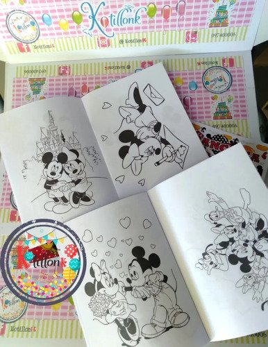 10 Libros Para Colorear Personalizados + Crayolas - Imagen 6