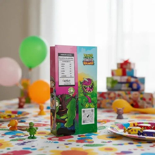 Pack 10 Bolsas / Bolsitas Sorpresitas Planta Vs Zombie - Imagen 2