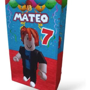 15 Bolsas Golosineras/sorpresitas Personalizadas Roblox-k