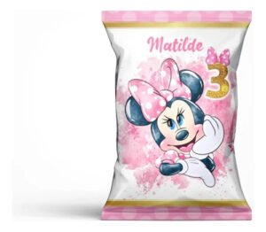 Sorpresitas Bolsas Chips Bags *20 Unid - Kotillonk Minnie Minnie