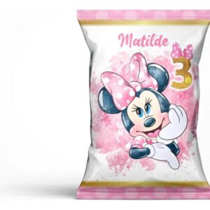 Sorpresitas Bolsas Chips Bags *20 Unid - Kotillonk Minnie Minnie