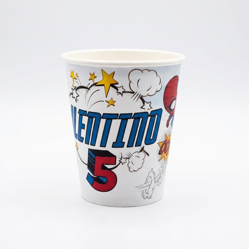 Vaso Personalizado Avenger Fiesta Infantil - Imagen 2