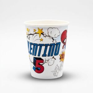 vasos Avengers personalizados de polipapel 220 ml