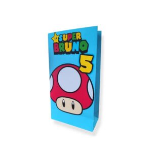 Bolsitas Sorpresitas Personalizadas Super Mario Toad Cumpleaños
