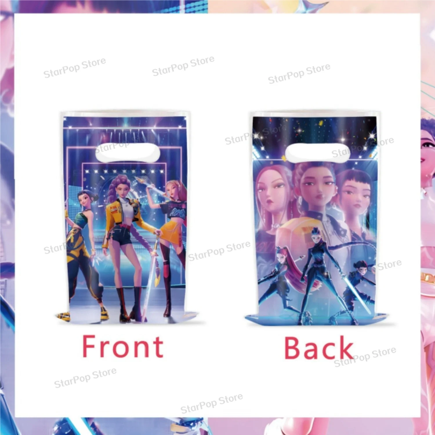 10/20/50 unidades de bolsas de regalo con diseños de kpop - Imagen 3