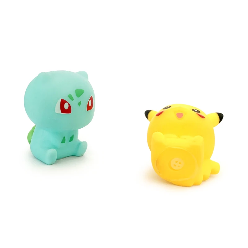 Pokemon Pikachu 6 uds juguetes acuáticos 5-6 CM juguete de baño flotante - Imagen 3