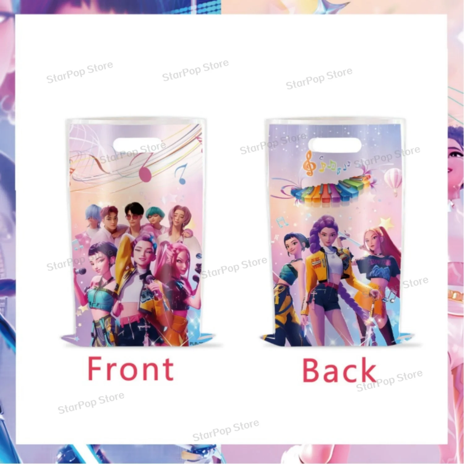 10/20/50 unidades de bolsas de regalo con diseños de kpop - Imagen 2