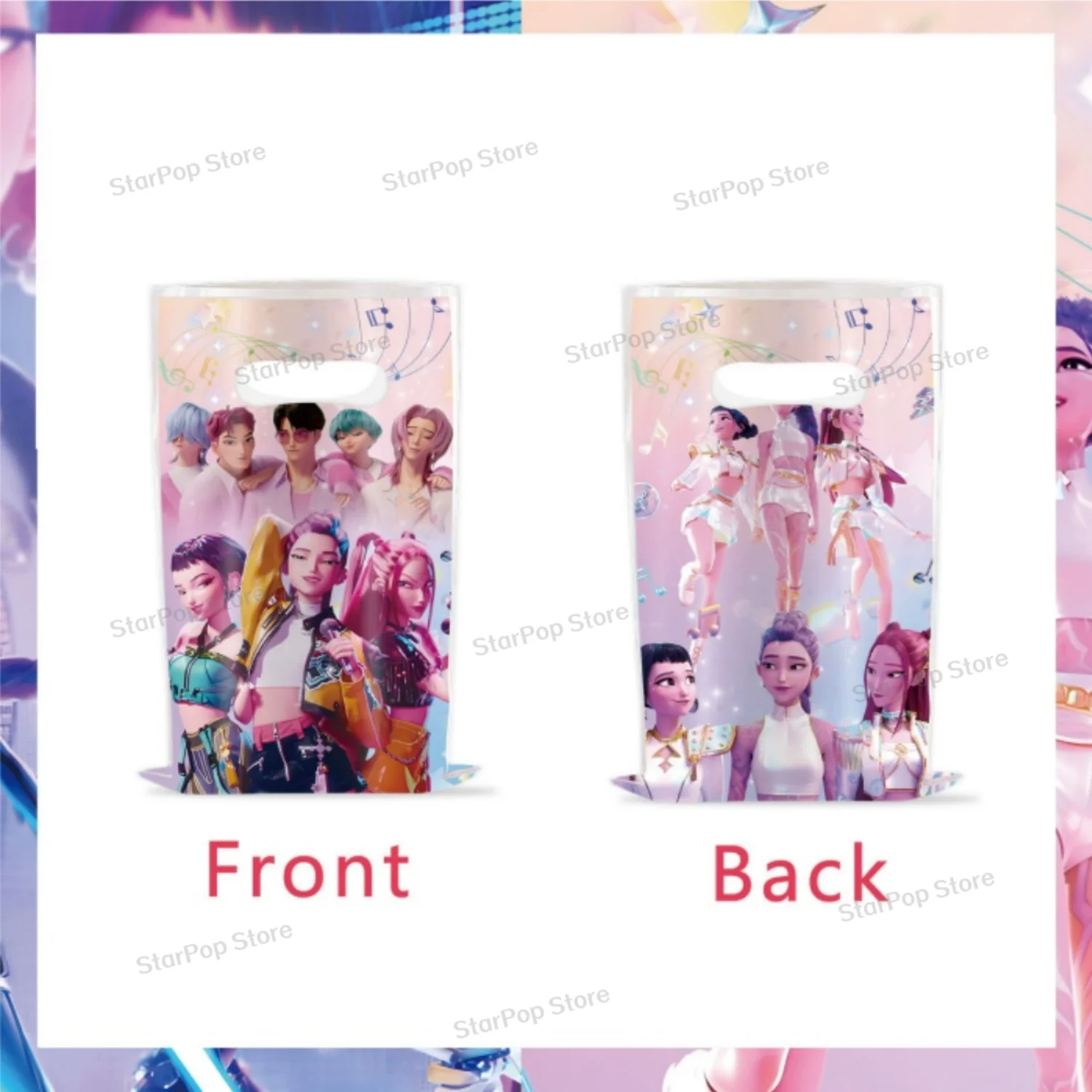 10/20/50 unidades de bolsas de regalo con diseños de kpop - Imagen 4